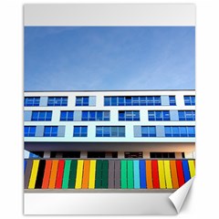 Office Building Canvas 11  X 14   by Amaryn4rt