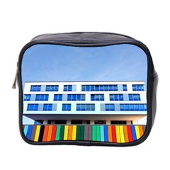 Office Building Mini Toiletries Bag 2-side