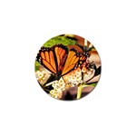 Monarch Butterfly Nature Orange Golf Ball Marker (4 pack) Front