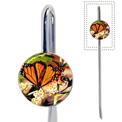 Monarch Butterfly Nature Orange Book Mark by Amaryn4rt