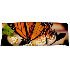 Monarch Butterfly Nature Orange Body Pillow Case (dakimakura) by Amaryn4rt