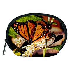 Monarch Butterfly Nature Orange Accessory Pouches (medium)  by Amaryn4rt