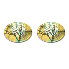 A Glowing Night Cufflinks (oval) by digitaldivadesigns