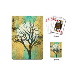 A Glowing Night Playing Cards (mini)  by digitaldivadesigns