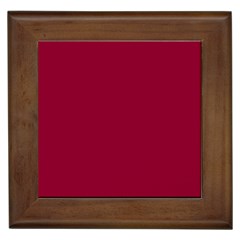 Deep Red Framed Tiles by Valentinaart