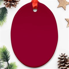 Deep Red Ornament (oval) by Valentinaart