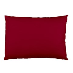 Deep Red Pillow Case by Valentinaart