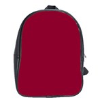 Deep red School Bags (XL)  Front