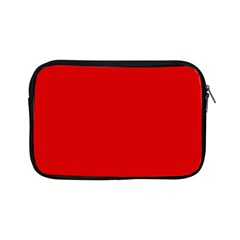 Just Red Apple Ipad Mini Zipper Cases by Valentinaart