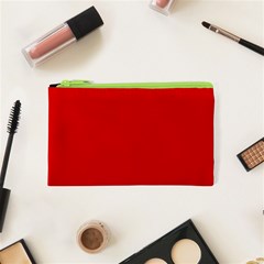 Just Red Cosmetic Bag (xs) by Valentinaart