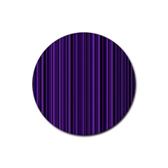 Purple Rubber Coaster (Round) 