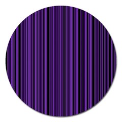 Purple Magnet 5  (Round)