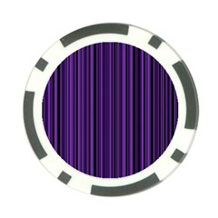 Purple Poker Chip Card Guard