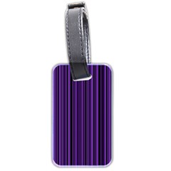 Purple Luggage Tags (Two Sides)