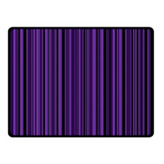 Purple Double Sided Fleece Blanket (Small) 