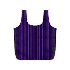 Purple Full Print Recycle Bags (S) 