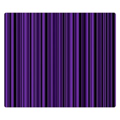 Purple Double Sided Flano Blanket (Small) 