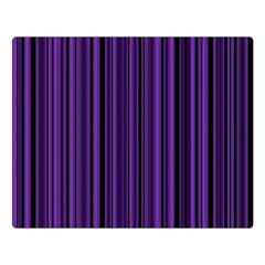 Purple Double Sided Flano Blanket (Large) 