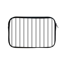 White And Black Lines Apple Macbook Pro 13  Zipper Case