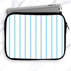 Blue Lines Apple Ipad 2/3/4 Zipper Cases by Valentinaart