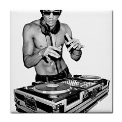 Bruce Lee Dj Tile Coasters