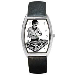 Bruce Lee Dj Barrel Style Metal Watch by offbeatzombie