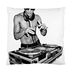 Bruce Lee Dj Standard Cushion Case (one Side) by offbeatzombie