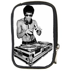 Bruce Lee Dj Compact Camera Cases by offbeatzombie