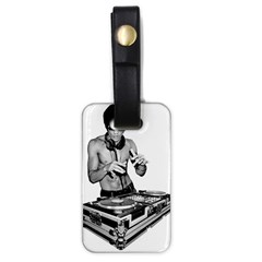 Bruce Lee Dj Luggage Tags (one Side)  by offbeatzombie