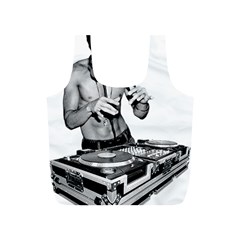 Bruce Lee Dj Full Print Recycle Bags (s)  by offbeatzombie