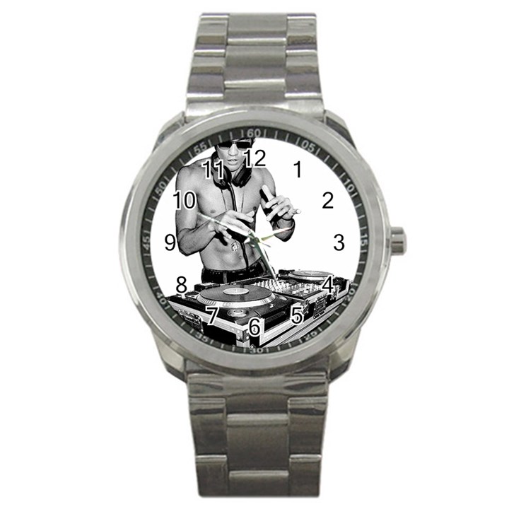 Bruce Lee Dj Sport Metal Watch