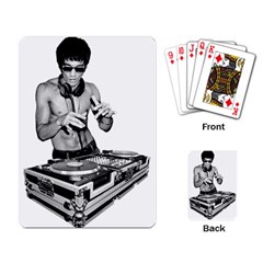 Bruce Lee Dj Playing Card