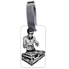 Bruce Lee Dj Luggage Tags (one Side)  by offbeatzombie