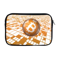 Network Bitcoin Currency Connection Apple Macbook Pro 17  Zipper Case