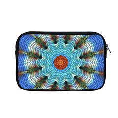 Pattern Blue Brown Background Apple Macbook Pro 13  Zipper Case