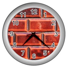 Portugal Ceramic Tiles Wall Wall Clocks (Silver) 