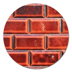 Portugal Ceramic Tiles Wall Magnet 5  (Round)