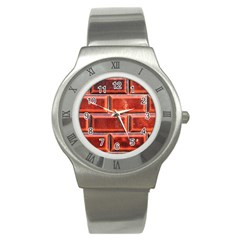 Portugal Ceramic Tiles Wall Stainless Steel Watch