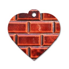 Portugal Ceramic Tiles Wall Dog Tag Heart (One Side)