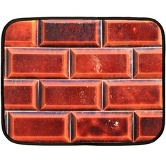 Portugal Ceramic Tiles Wall Fleece Blanket (Mini)