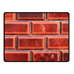 Portugal Ceramic Tiles Wall Fleece Blanket (Small)