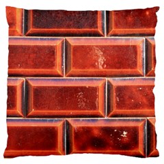 Portugal Ceramic Tiles Wall Large Cushion Case (One Side)