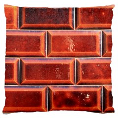 Portugal Ceramic Tiles Wall Large Flano Cushion Case (One Side)