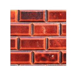 Portugal Ceramic Tiles Wall Small Satin Scarf (Square)