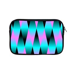 Shiny Decorative Geometric Aqua Apple Macbook Pro 13  Zipper Case