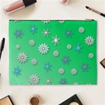 Snowflakes Winter Christmas Overlay Cosmetic Bag (XL) Back