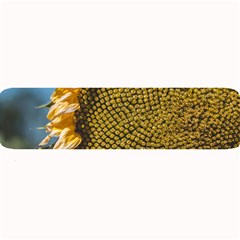 Sunflower Bright Close Up Color Disk Florets Large Bar Mats