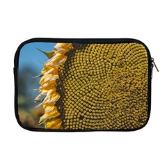 Sunflower Bright Close Up Color Disk Florets Apple Macbook Pro 17  Zipper Case