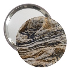 Rock Texture Background Stone 3  Handbag Mirrors by Amaryn4rt