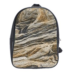 Rock Texture Background Stone School Bags (xl) 